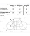 Bicicleta eléctrica de montaña para policía con batería 48V 12Ah 576Wh