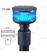 Mástil telescópico con 12 leds para vehículos de emergencias