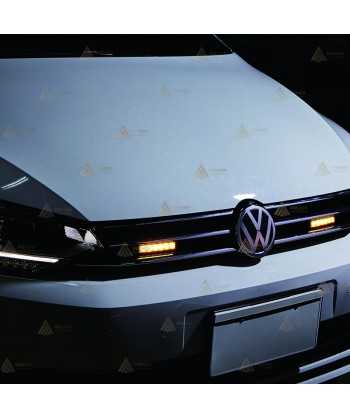 Foco direccional empotrable de 3 leds blancos para vehículos