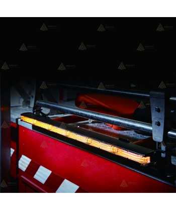 Barra direccional con leds ámbar/azul de 81 cm. para vehículos de emergencias