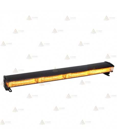 Barra direccional con 4 módulos leds ámbar de 54 cm. para vehículos de emergencias