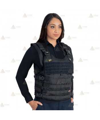 Chaleco antibalas nivel NIJ IIIA con sistema Molle