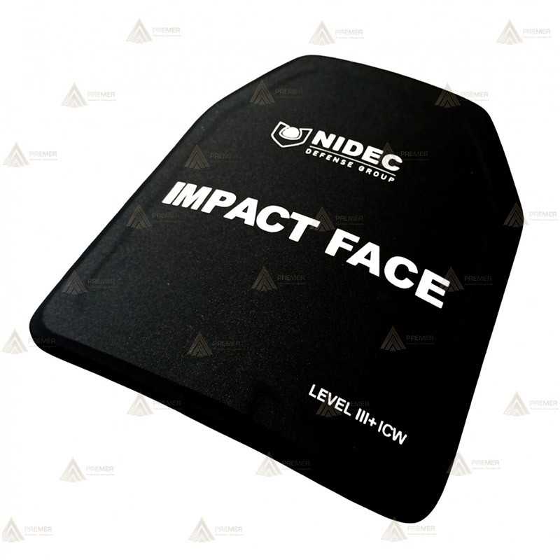 Placa balística SiC NIJ III ICW SAPI 1,7 kg/ud y 25 x 30 cm
