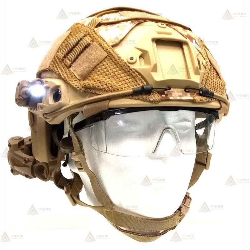 Casco táctico antibalas nivel NIJ IIIA