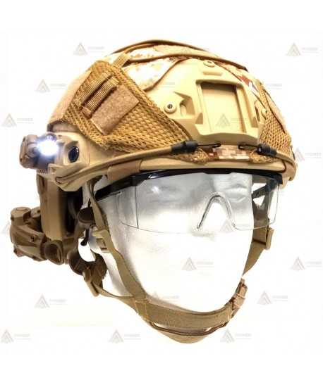 Casco táctico antibalas nivel NIJ IIIA