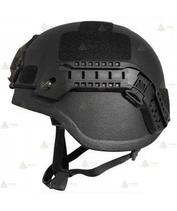 Casco táctico antibalas modelo Mich color negro