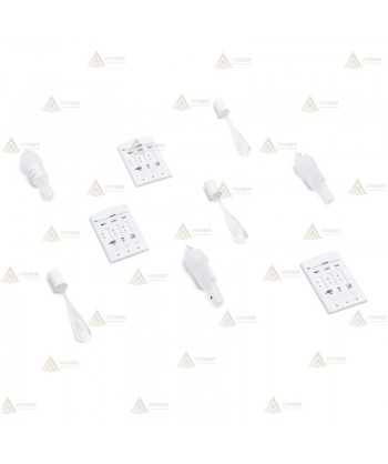 Pack de 3 test de saliva para 3 drogas COC+THC+MET