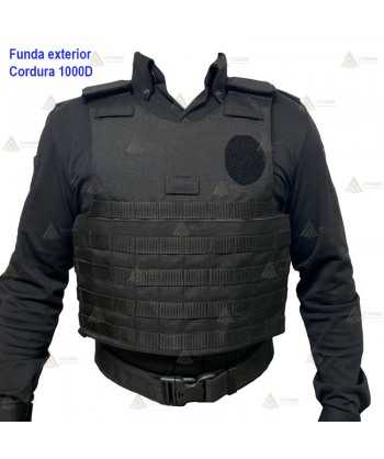Chaleco antibalas/anti cuchillo y punzón niveles NIJ IIIA y KR2/SP2