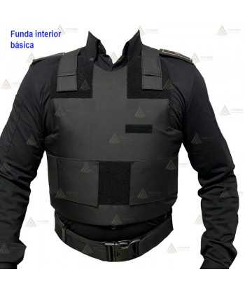 Chaleco antibalas/anti cuchillo y punzón niveles NIJ IIIA y KR2/SP2