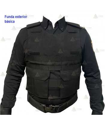 Chaleco antibalas/anti cuchillo y punzón niveles NIJ IIIA y KR2/SP2