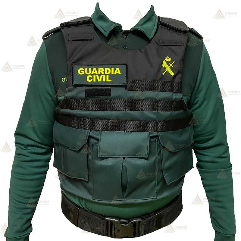 Funda exterior para chalecos antibala de la Guardia Civil