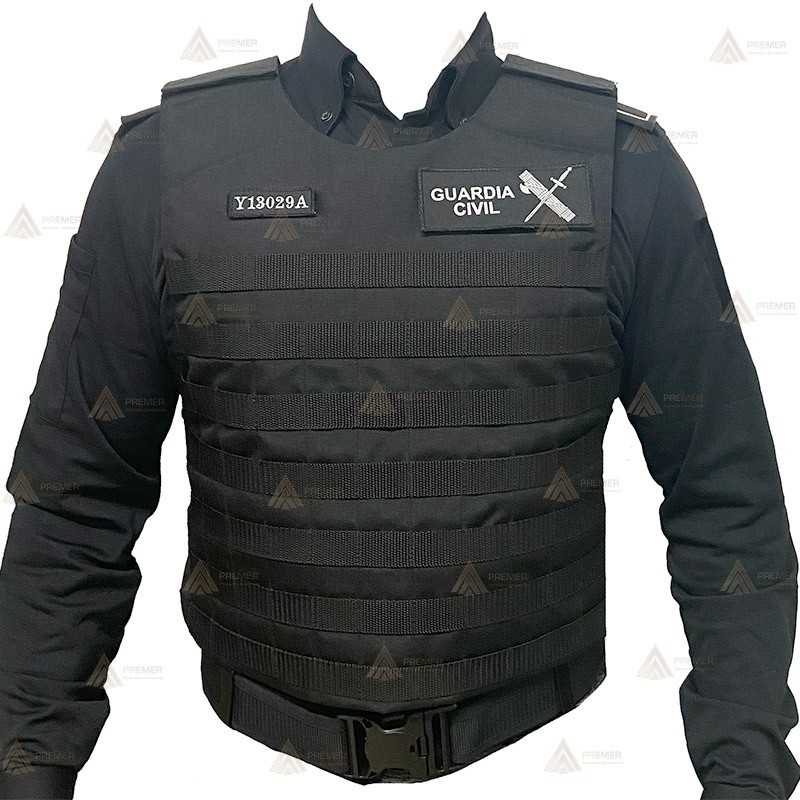 Funda exterior para chalecos antibala de la Guardia Civil color negro