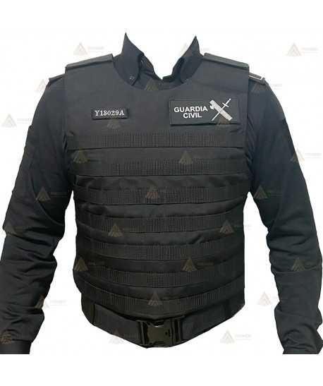Funda exterior para chalecos antibala de la Guardia Civil color negro