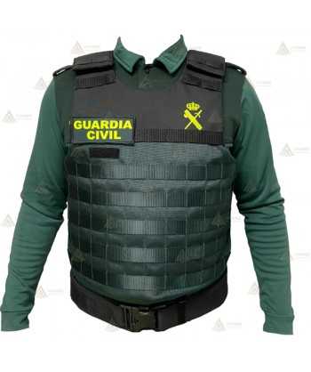 Funda exterior para chalecos antibala de la Guardia Civil