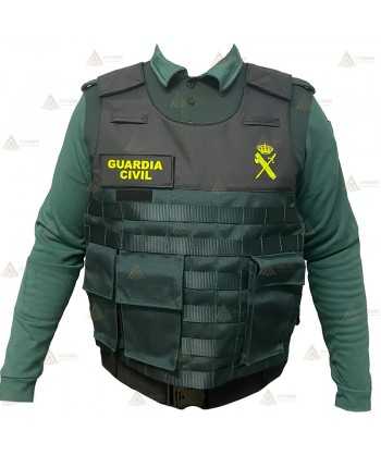 Funda exterior para chalecos antibala de desprendimiento rápido de la Guardia Civil