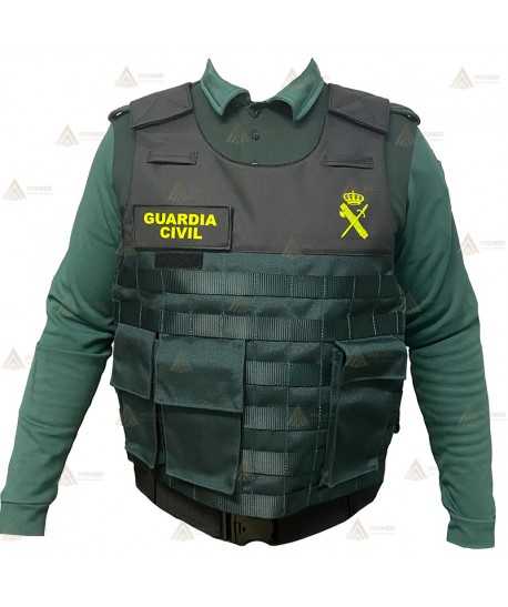 Funda exterior para chalecos antibala de desprendimiento rápido de la Guardia Civil