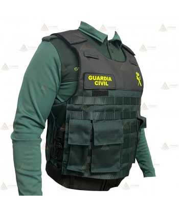 Funda exterior para chalecos antibala de desprendimiento rápido de la Guardia Civil