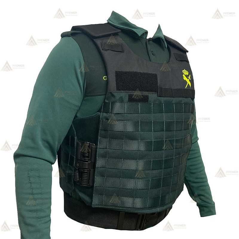 Funda exterior para chalecos antibala de desprendimiento rápido de la Guardia Civil