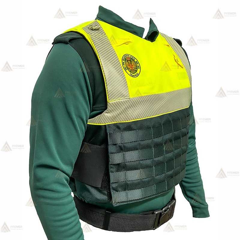 Funda exterior para chalecos antibala de la Guardia Civil de tráfico