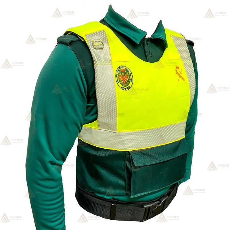 Funda exterior para chalecos antibala de la Guardia Civil de tráfico