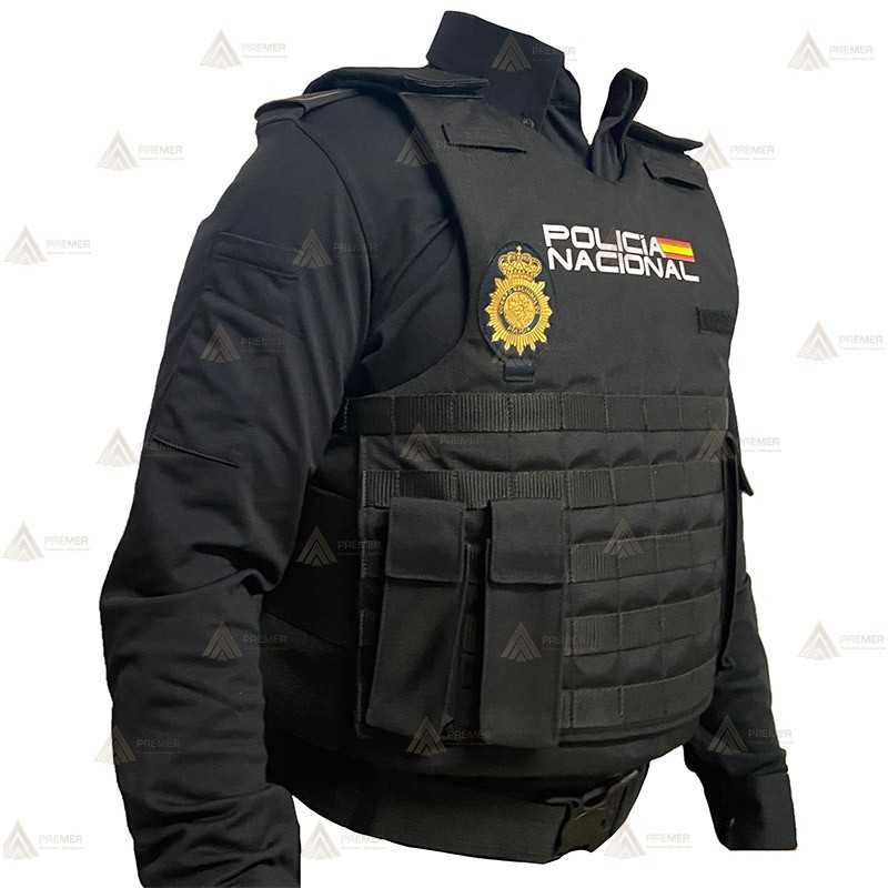 Funda exterior para chalecos antibala de la Policía Nacional