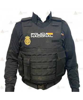Funda exterior para chalecos antibala de la Policía Nacional