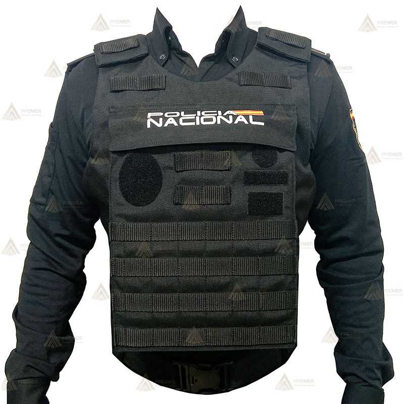 Funda exterior para chalecos antibala de la Policía Nacional