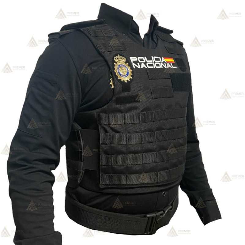 Funda exterior para chalecos antibala de la Policía Nacional