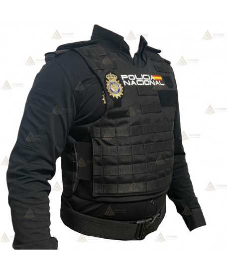 Funda exterior para chalecos antibala de la Policía Nacional