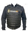 Funda exterior para chalecos antibala con sistema Molle para Policía Nacional