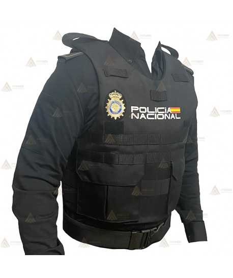 Funda exterior para chalecos antibala con sistema Molle para Policía Nacional