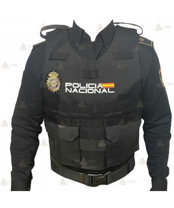 Funda exterior para chalecos antibala con sistema Molle para Policía Nacional