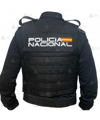 Funda exterior de desprendimiento rápido para chalecos antibala de la Policía Nacional