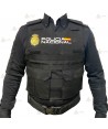 Funda exterior para chalecos antibala de la Policía Nacional con sistema Molle y bolsillos