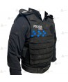 Funda exterior bicolor para chalecos antibala de la Policía Local