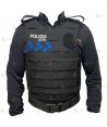 Funda exterior bicolor para chalecos antibala de la Policía Local