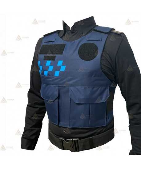 Funda exterior bicolor para chalecos antibala de la Policía Local