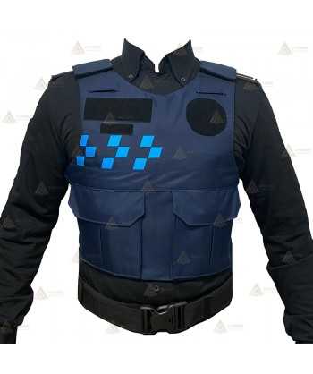Funda exterior bicolor para chalecos antibala de la Policía Local