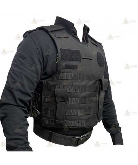 Funda exterior para chalecos antibala de desprendimiento rápido y Sistema Molle para la Policía Local