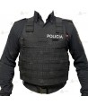 Funda exterior para chalecos antibala de desprendimiento rápido y Sistema Molle para la Policía Local