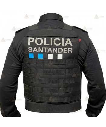 Funda exterior para chalecos antibala de desprendimiento rápido y Sistema Molle para la Policía Local