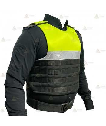 Funda exterior bicolor para chalecos antibala de la Policía Local