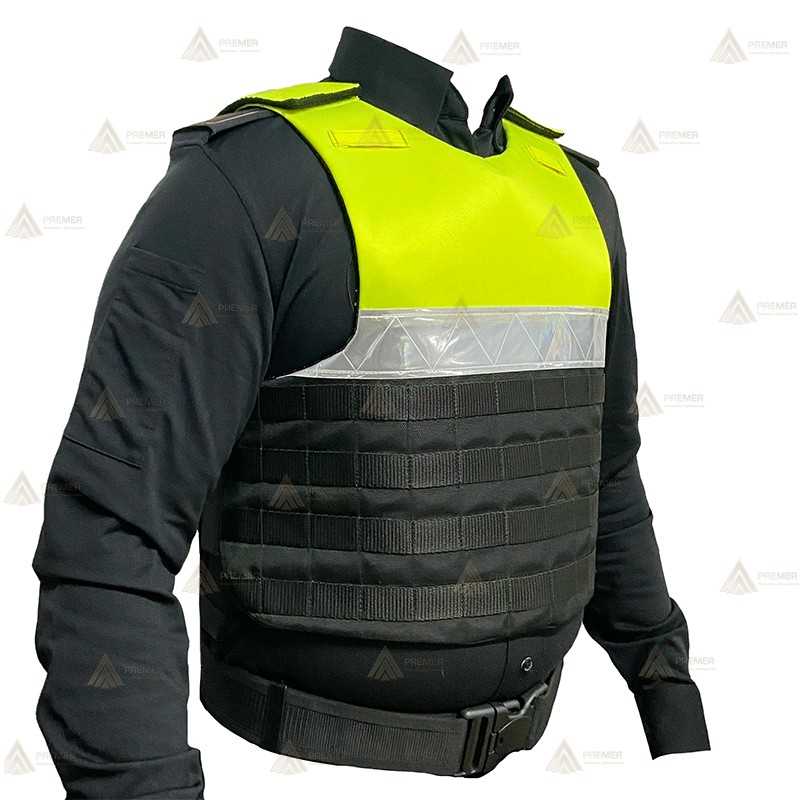 Funda exterior bicolor para chalecos antibala de la Policía Local