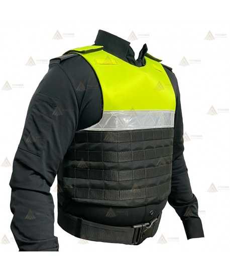 Funda exterior bicolor para chalecos antibala de la Policía Local