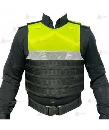 Funda exterior bicolor para chalecos antibala de la Policía Local