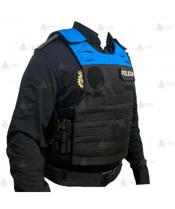 Funda exterior para chalecos antibala de desprendimiento rápido y Sistema Molle para la Policía Local