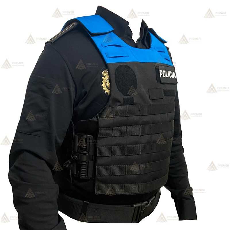 Funda exterior para chalecos antibala de desprendimiento rápido y Sistema Molle para la Policía Local