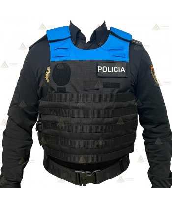 Funda exterior para chalecos antibala de desprendimiento rápido y Sistema Molle para la Policía Local
