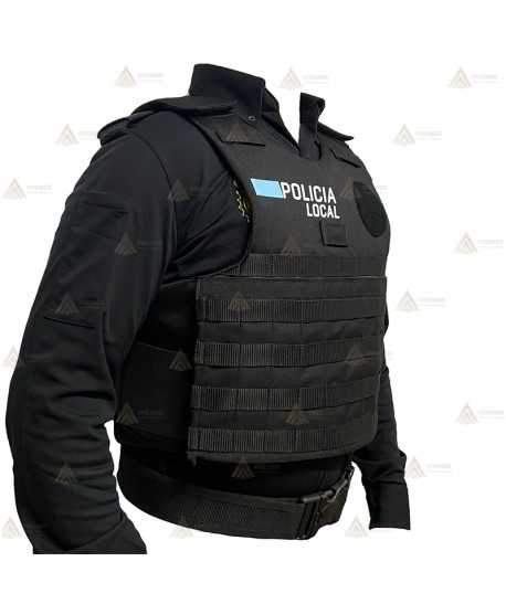 Funda exterior para chalecos antibala de la Policía Local