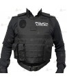 Funda exterior para chalecos antibala con sistema Molle y 3 bolsillos de la Policía Local